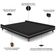 Cabeceira Casal Nilo 195cm Com Cama Pés Madeira Suném P05 Veludo Preto - Lyam Decor