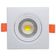 Spot Quadrado Superled 5 Watts 3000k - 05603 - Ourolux