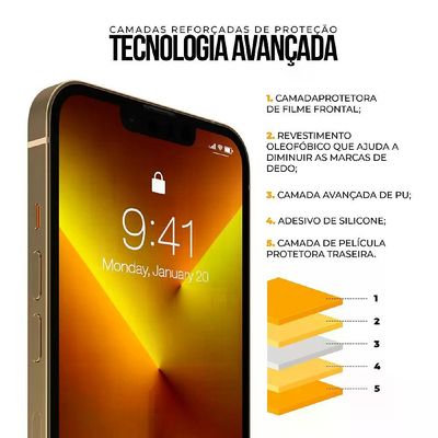 Película para Samsung Galaxy A8 - Hydrogel Gamer Fosca - Gshield