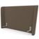 Cabeceira Cama Box Casal 140cm Nilo P05 Veludo Marrom - Lyam Decor