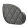 Poltrona Decorativa Para Sala Living Olimpo M03 Linho Chumbo - Lyam Decor