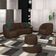 Sofá 3 Lugares Para Sala Living Olimpo 288 cm M03 Couríssimo Marrom - Lyam Decor