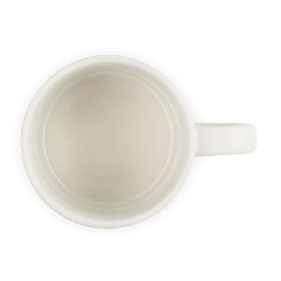 CANECA LE CREUSET JARDIN 350ML EM CERAMICA COM RELEVO MERINGUE 80042357160003