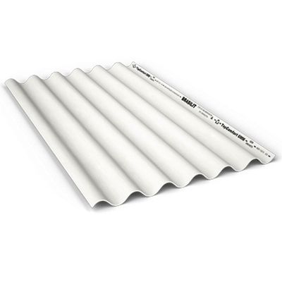 Telha Topcomfort 2,44 X 1,10 Metro 6mm - 225162445 - Brasilit Telha Topcomfort 6mm 2,44x1,10m Crfs