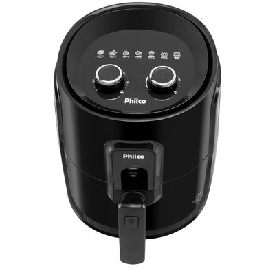 Fritadeira Air Fryer Philco PFR15PG Gourmet Black 4L 1500W 127V