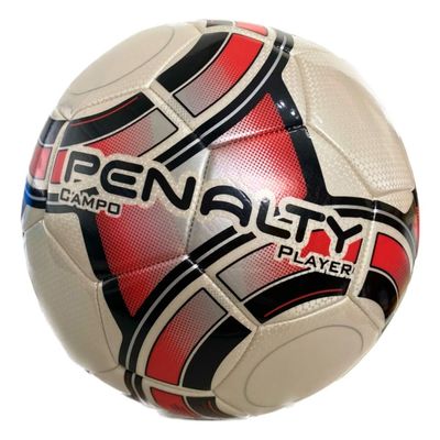Bola De Campo Player XXIII - Penalty Vermelho e Preto