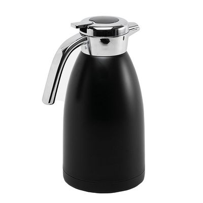 Garrafa Térmica Com Leitor Digital Quente e Frio 2L Preta Preto