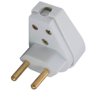 Plugue Angular Cinza 2p De 20 Ampères E 250 Volts - 57401109 - Tramontina