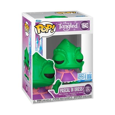 Boneco Funko Pop! Disney Enrolados - Pascal de Vestido