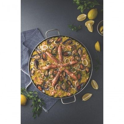 Paellera Tramontina Em Alumínio Com Revestimento Starflon Premium 60cm