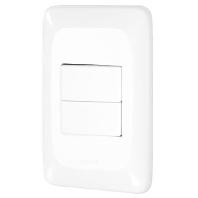 Interruptor Simples + Paralelo 4x2 - Lgx102 - Pial Interruptor Simples + Paralelo 4x2 Pial Pop - Lgx102 - Pial