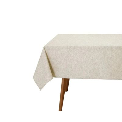 Toalha Mesa Quadrada 200x200cm Linhares Natural Dohler