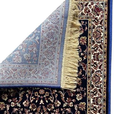 Tapete Belga 100cm x 140cm Jolitex Vise Azul