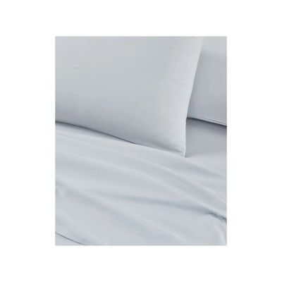 Jogo Cama King 4 Pç Poliéster Toque de Seda Jolitex Cinza