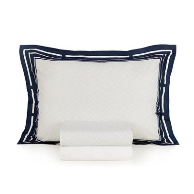 Jogo Cama Casal 4 Pcs Algodão 200 Fios Barcelos Karsten