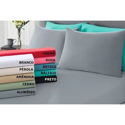 Lencol Avulso Solteiro com Elastico Malha Sul Brasil Rosa