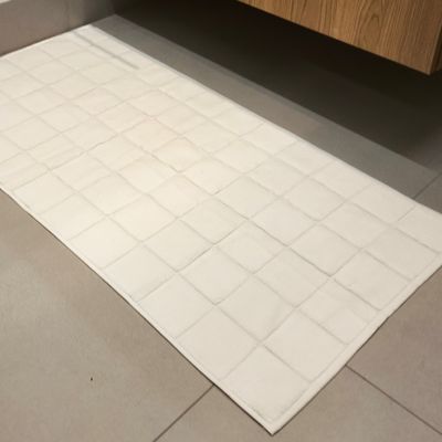 Toalha Piso Delicatta 50x100cm Teka Branco