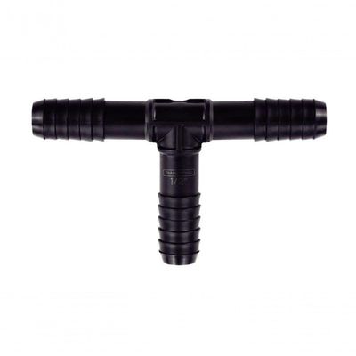 Conexão Tê Interno Triplo Tramontina 1-2" Para Mangueiras De Pebd