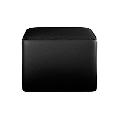 Poltrona De Amamentação Com Balaço E Puff Premium Annecy Matrix Sintetico Preto
