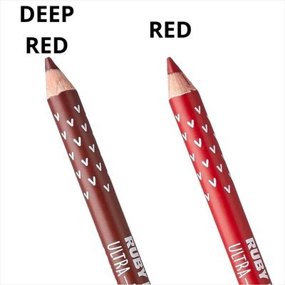 Ruby Kisses Lápis De Boca Lip Liner Red