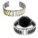 Pulseira Smartwatch Kit 2 Uni Elos Relogio Inteligente Inox