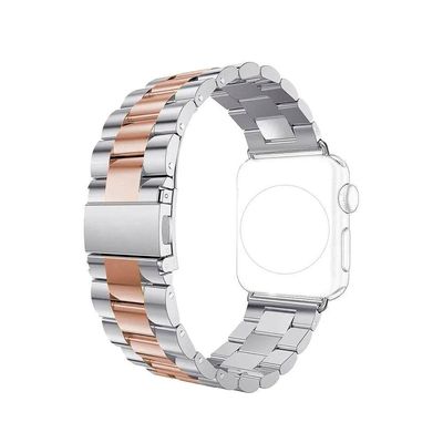 Pulseira Relogio Smartwatch 3 Elos Smartband Aço Inox Band
