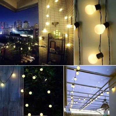 Kit 50 Lâmpadas Incandescente Taschibra Bolinha 40w E27 110v Leitosa