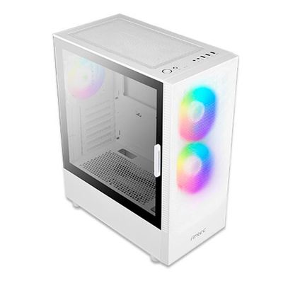 Gabinete Gamer Antec Nx410 V2 Lateral De Vidro Temperado Micro Atx-itx-atx 2 Fans Rgb