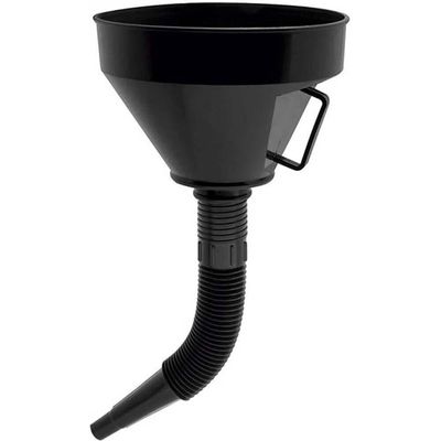 Fúnil Plástico 120mm Ponta Flexível Com Peneira E Alça - 5372059 - Sparta