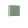 Armário Aéreo 80cm 2 Portas Basculantes Verde Bertolini Verde/areia