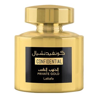 Lattafa Confidential Private Gold Eau De Parfum - Perfume Unissex 100ml