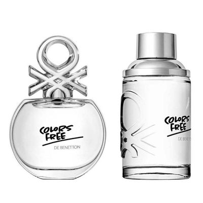 Benetton United Colors Free Eau De Toilette - Perfume Feminino 80ml