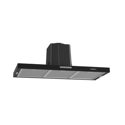 Depurador Fogatti Compact New Embutir Black 75Cm Preto 220V