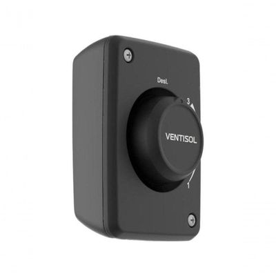 Ventilador De Parede Ventisol New 50cm Preto 110V