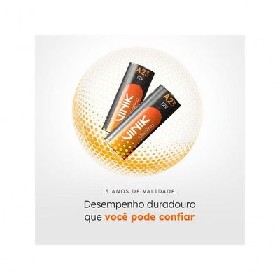 Bateria Alcalina A23 C/5 12v - Vba23b5