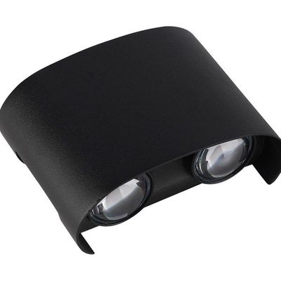 Arandela Nordecor Yori 2 4w Led Bivolt Preto 3000k