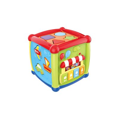 Brinquedo Cubo Musical Interativo c/ 11 Blocos FBB698 - Fenix