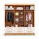 Guarda-Roupa Casal Majestic 6 Portas 6 Gavetas Off White e Freijó