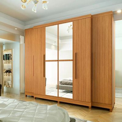 Guarda-Roupa Casal Imperial 6 Portas 6 Gavetas Freijó