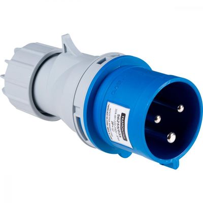 Plugue Móvel Industrial 2P+T 32 A 220-250 Vca 6 H Tramontina