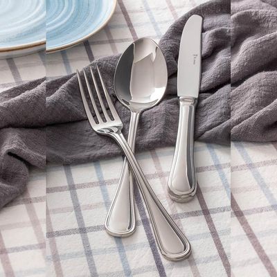 Faqueiro em prata com estojo Saint James Windsor 101 peças: Elegância e design atemporal para sua mesa