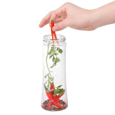 Infusor de ervas estilo galheteiro em vidro Kenya 550ml