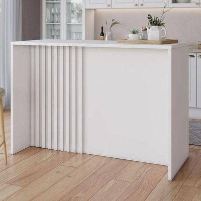 Bancada Para Cozinha Gourmet Requinte Henn Branco