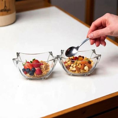 Jogo de bowl para sobremesa em cristal L'Hermitage Noble 6 peças: Brilho e elegância em cada porção