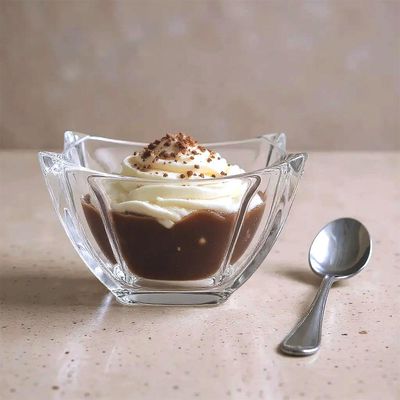 Jogo de bowl para sobremesa em cristal L'Hermitage Noble 6 peças: Brilho e elegância em cada porção