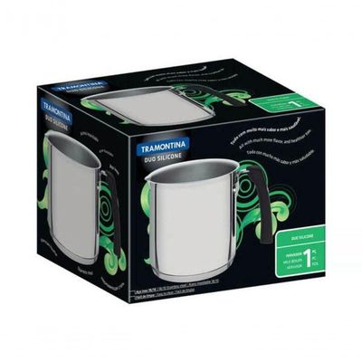 Fervedor Tramontina Duo Silicone 14cm Em Aço Inox