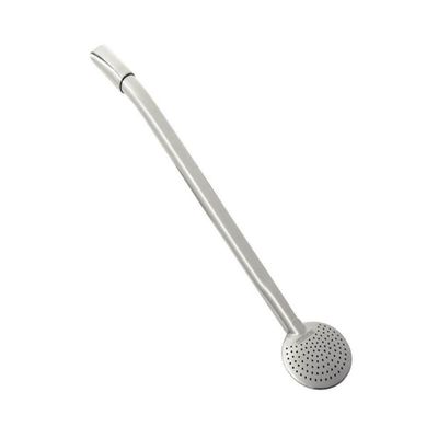 Bomba De Chimarrão Tramontina Ilex Inox Sem Rosca 23cm
