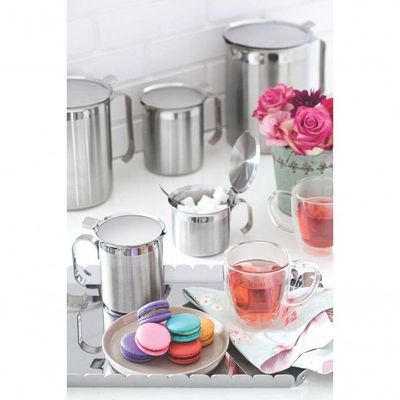 Jarra Tramontina Buena Para água Em Aço Inox Com Tampa 14cm 2,9 Litros