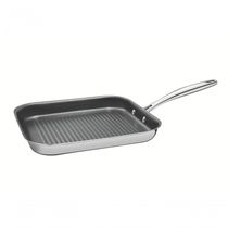 Bistequeira Tramontina Grano 24cm Em Inox E Revestimento Interno Em Antiaderente