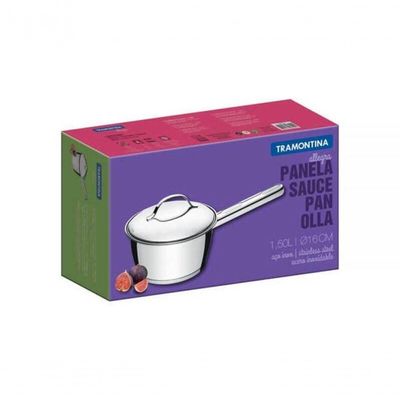 Panela Allegra 16cm Tramontina Em Aço Inox